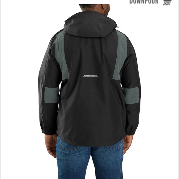 Carhartt Super Dux Gore-Tex 3M Lightweight Jacket Black OJ4725-M Mens Size M New - Picture 2 of 3